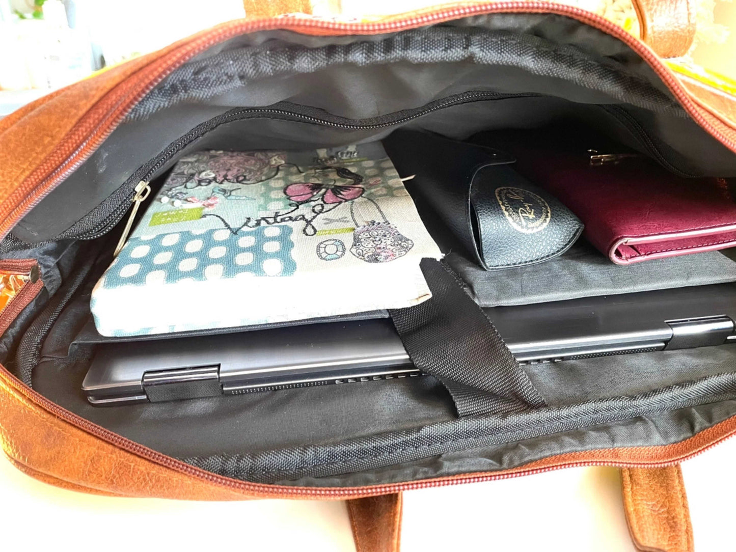 Handmade Laptop Bags, Hand Block Printing, Handprint Fabric