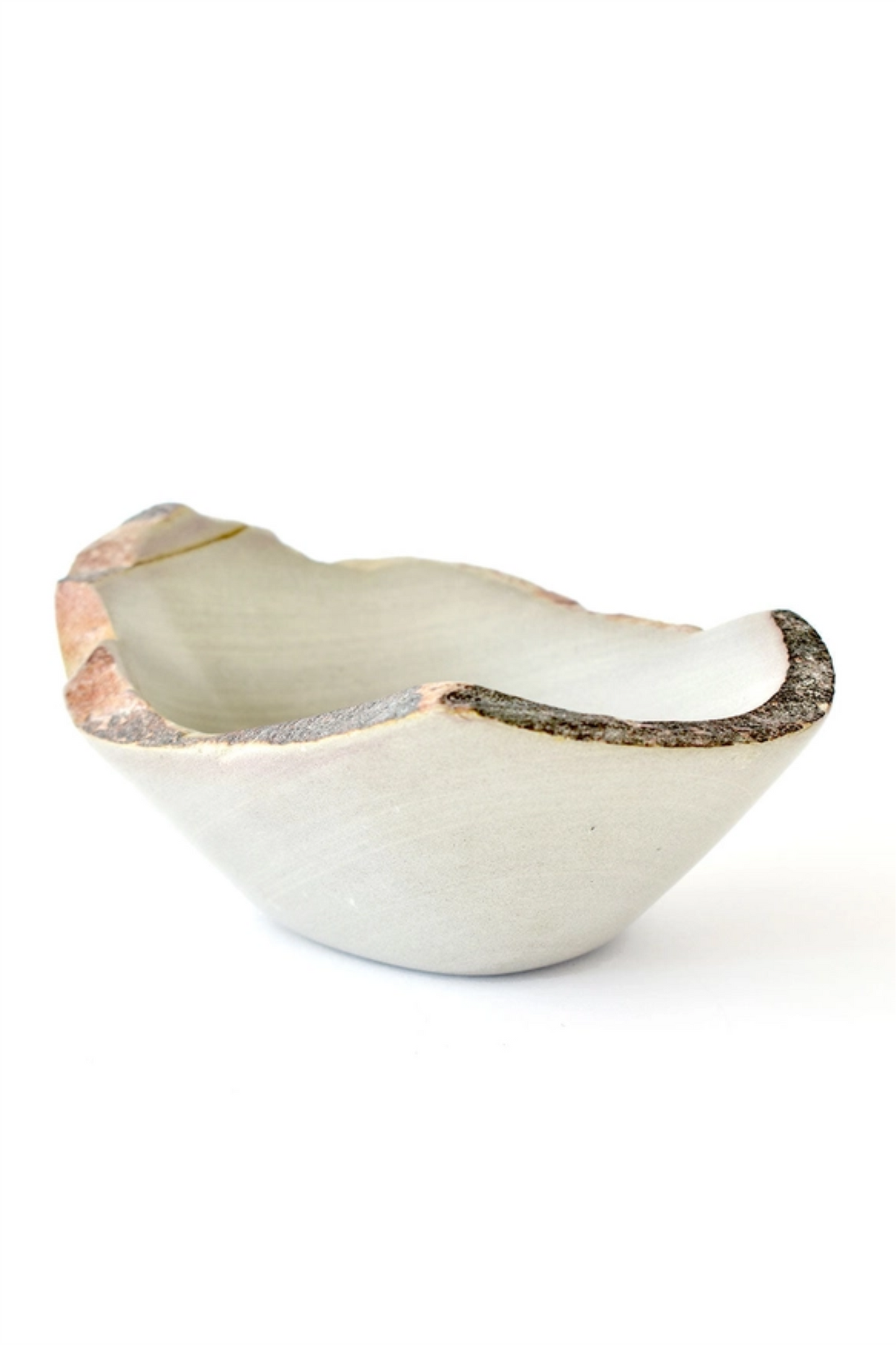 Kenyan Primitive Soapstone Oval Bowl