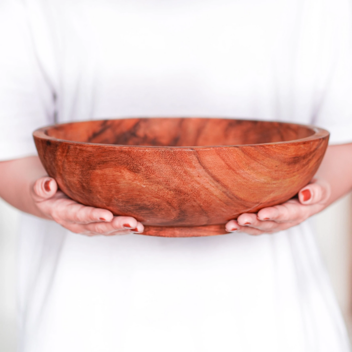 Acacia Wood Serving Bowl - Jumbo
