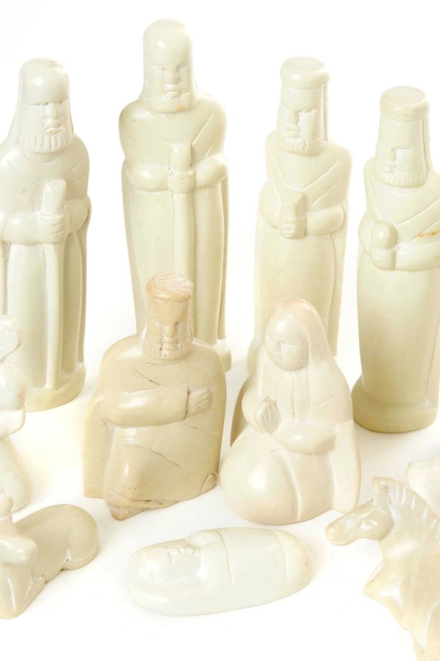 Kenyan Soapstone Nativity Scene
