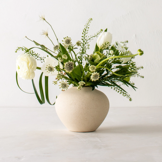 Verdure Vase No. 2 | Raw Stoneware